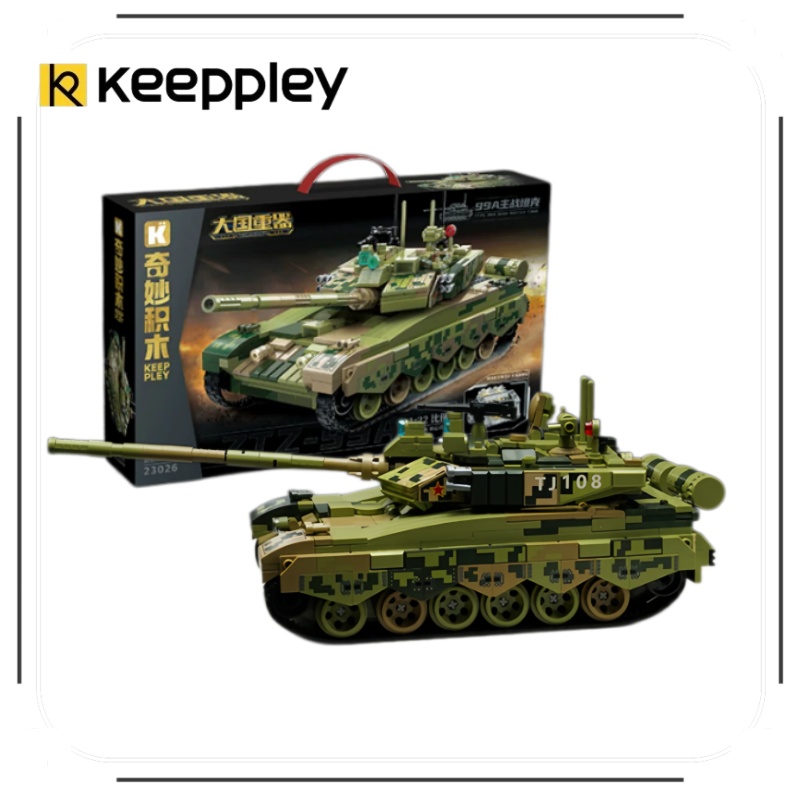 Конструктор KEEPPLEY, модель о – обзор и цена Lego Compatible Military Tank